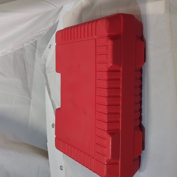 Vintage 1985 red Lego building block brick storage travel hard carry case - Picture 5 of 11